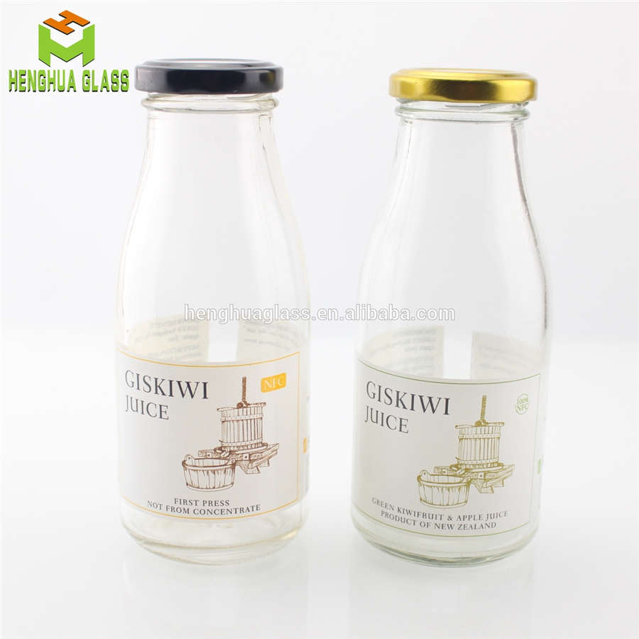 250ml milk glass bottle