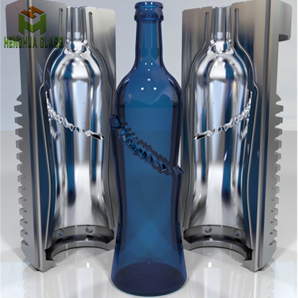 xuzhou henghua glass bottle factory custom glass bottle mould